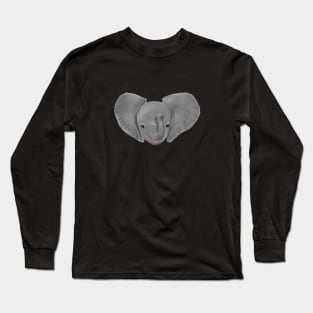 Baby Elephant Long Sleeve T-Shirt